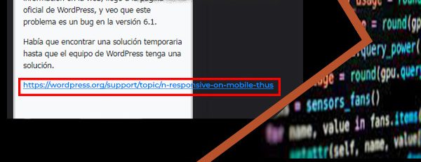 Solución para desbordamiento en WordPress